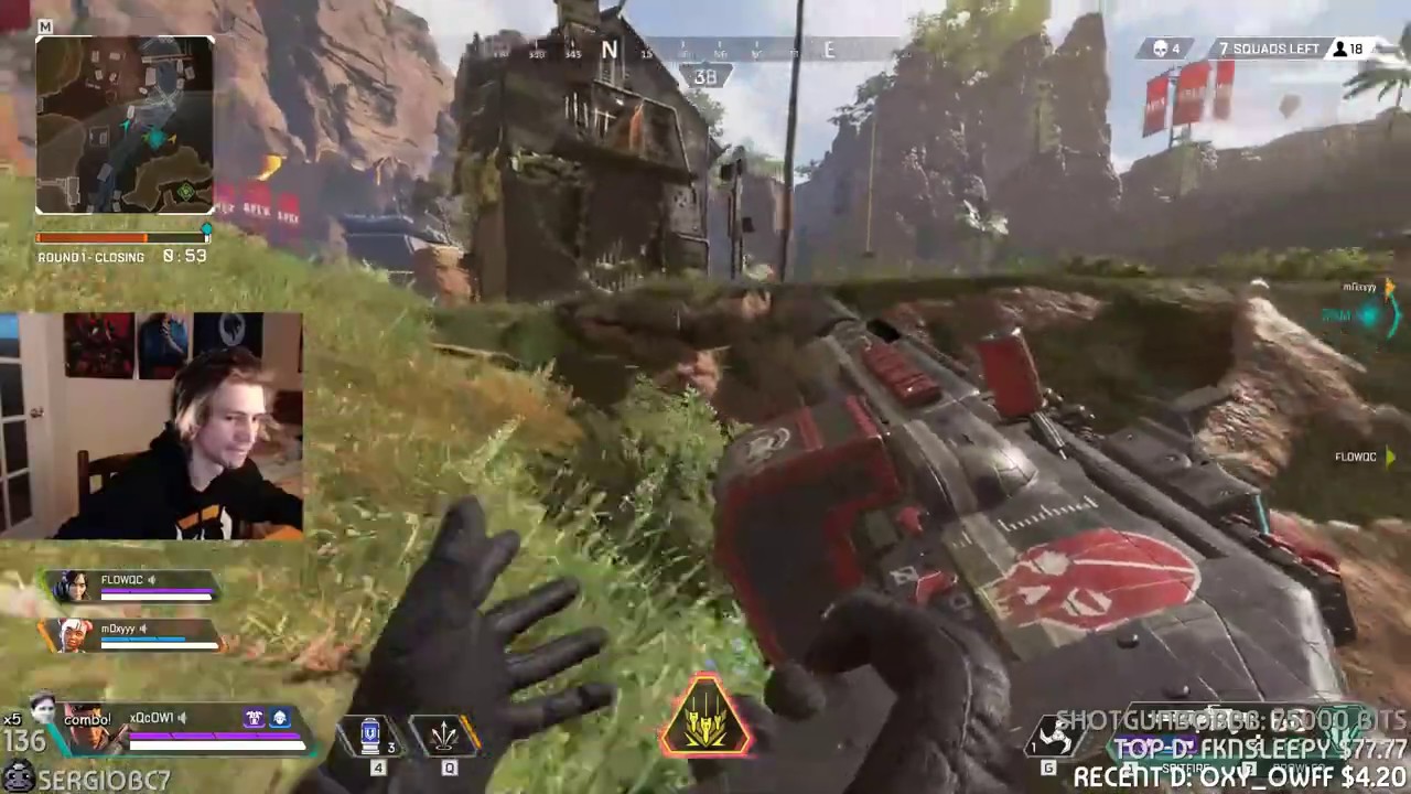 XQC Plays - Apex Legends : Featuring (NRG_Dizzy & M0xy) (*WINS AFTER WINS*)