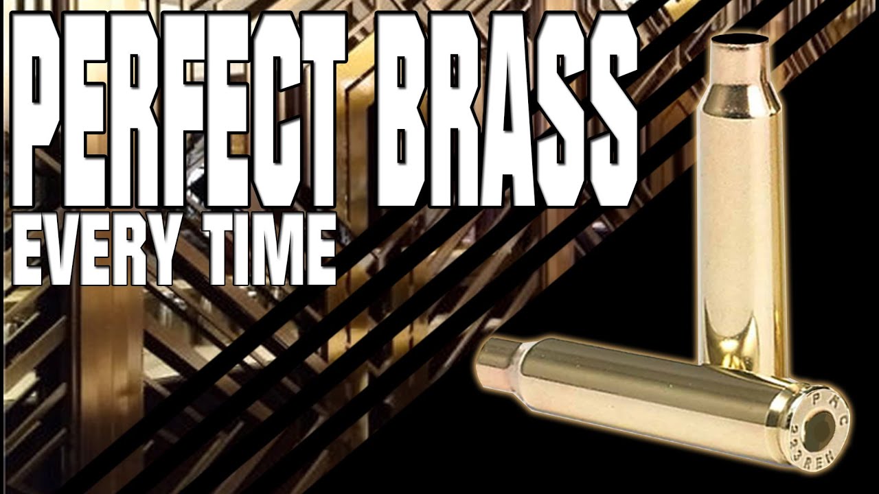 Perfect quality brass for reloading. Start to Finish.