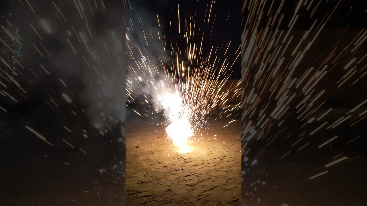 Fountain Cracker 😘🎇🙂(Anar) Last Main Blast Ho Gaya || crackers testing || 