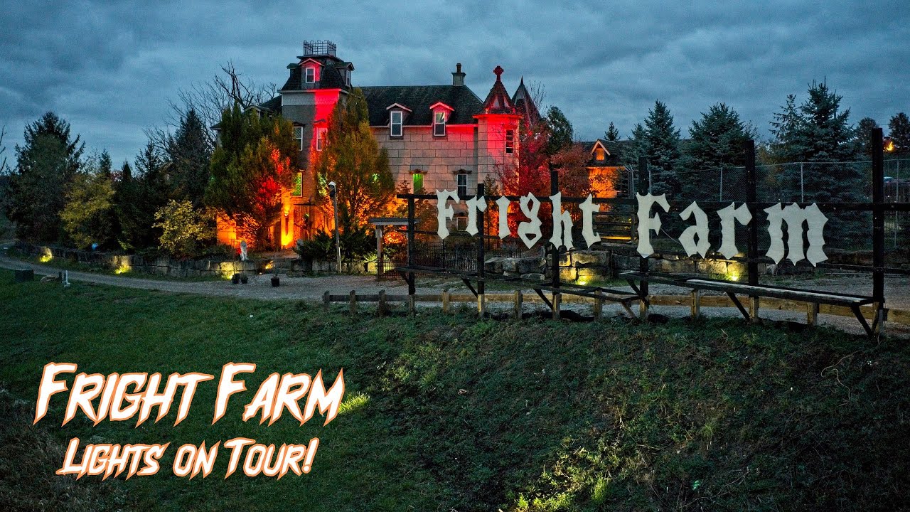 Fright Farm Haunted House Walkthrough and Behind the Scenes Tour