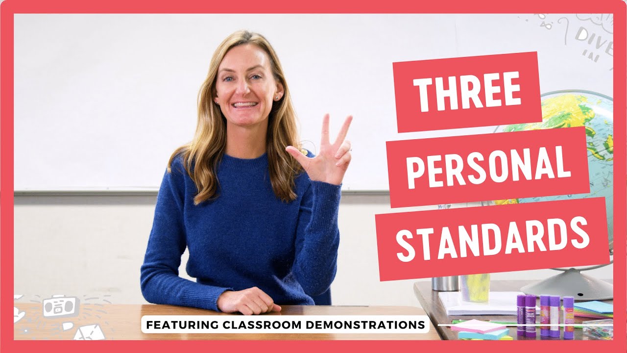Strategy Spotlight: Three Personal Standards!