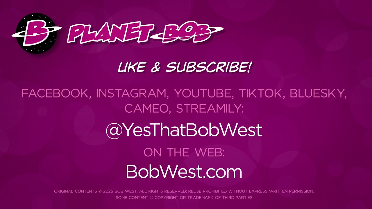 🪐 Planet Bob 🪐 &ndash; Holiday & Con Schedule Preview