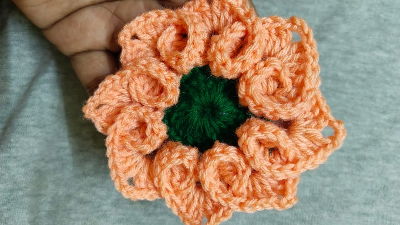 3D CROCHET KNITTING PATTERN FOR BEGINNERS EASY PATTERN 