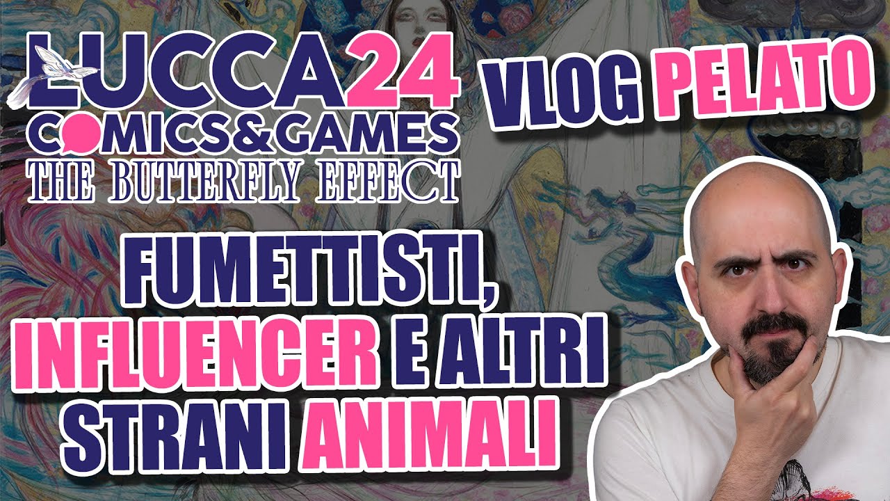 Il Potere Pelato investe Lucca Comics & Games nel Vlog del 2024!