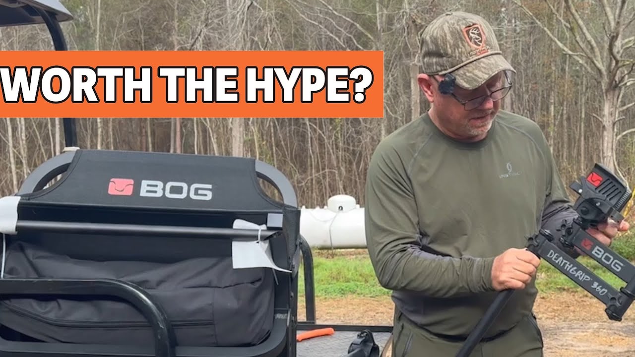 Идеальное кресло для охоты на оленей? Обзор кресла Bog Deathgrip + мы берем его с собой в лес!