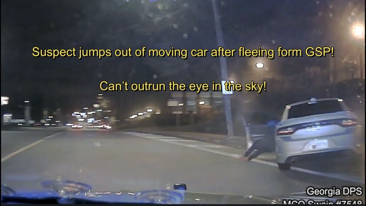 Dodge Charger Fleeing GSP Hits Trooper Head On In Attempt to Escape | Can't Outrun the Chopper!