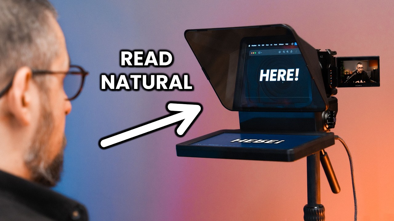 Read Better From A Teleprompter Immediately!