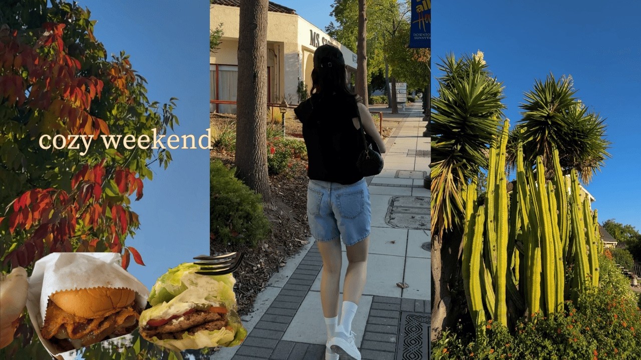 A Cozy Weekend in the SF Bay Area | Burgers & Quiet Moments
