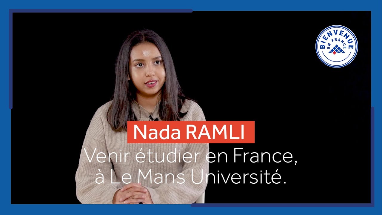 Témoignage de Nada Ramli, étudiante internationale à Le Mans Université