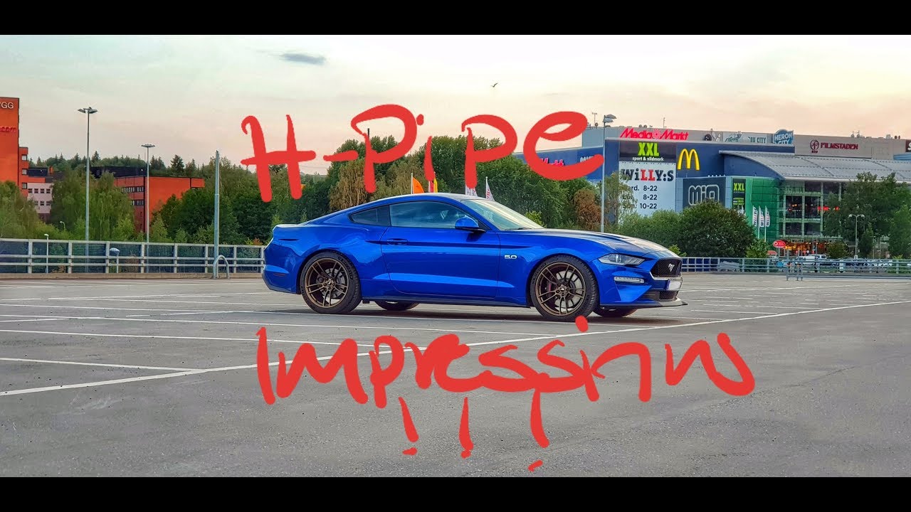 2018 Mustang GT Steeda H-Pipe impressions (with active exhaust)