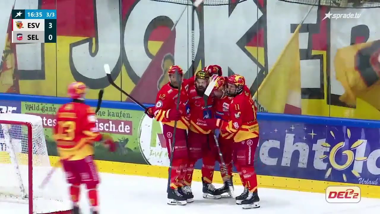 22.12.2023 - Highlights - ESV Kaufbeuren vs. Selber Wölfe
