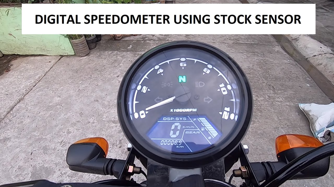 Keeway Cafe Racer 152 | Digital Speedometer Tutorial | Using Stock Sensor