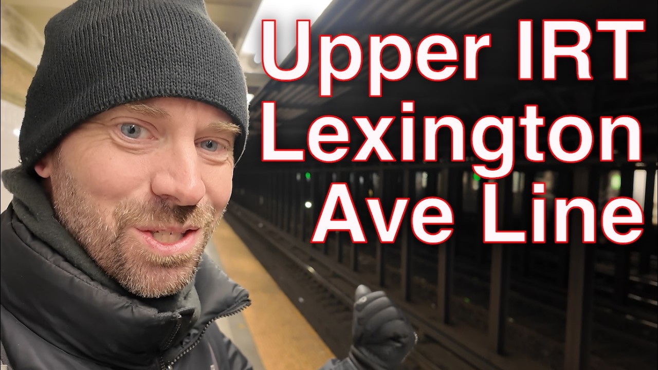 Все остановки на верхней линии IRT Lexington Ave.