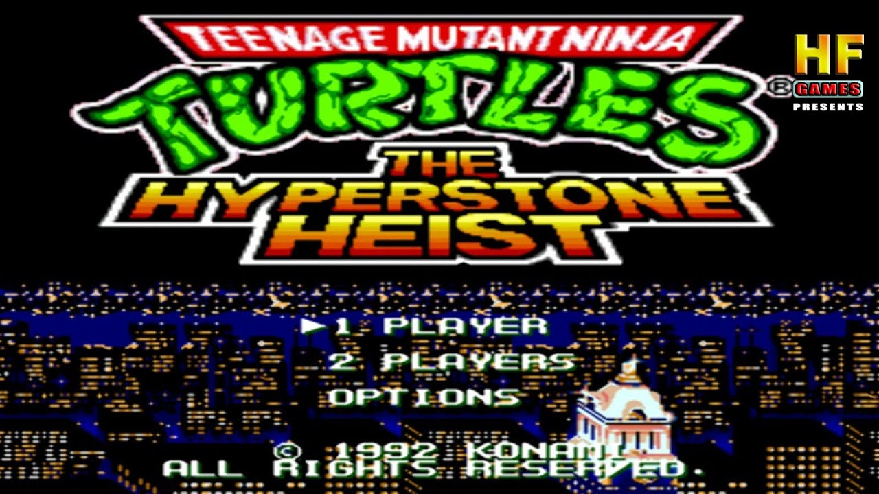 TMNT: The Hyperstone Heist. Hard Mode. SEGA [No Death Walkthrough] SMD | СЕГА | GENESIS | MEGA DRIVE
