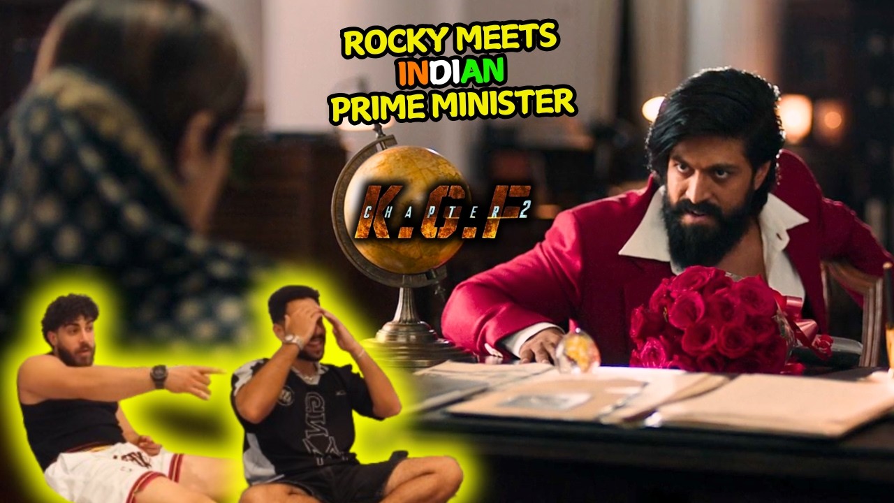 Foreigners react to Clash of Kings | Rocky meets the PM | KGF Chapter 2