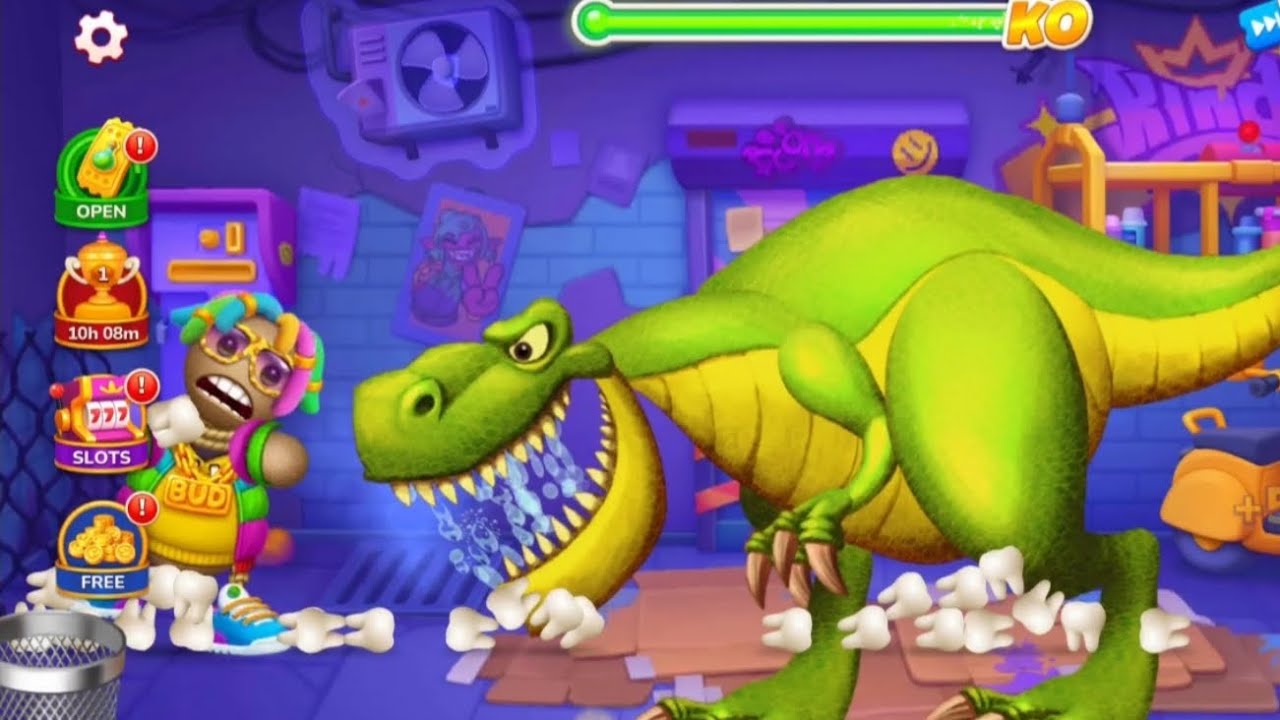 Kick Tha Buddy vs Dinosaur 🦕 