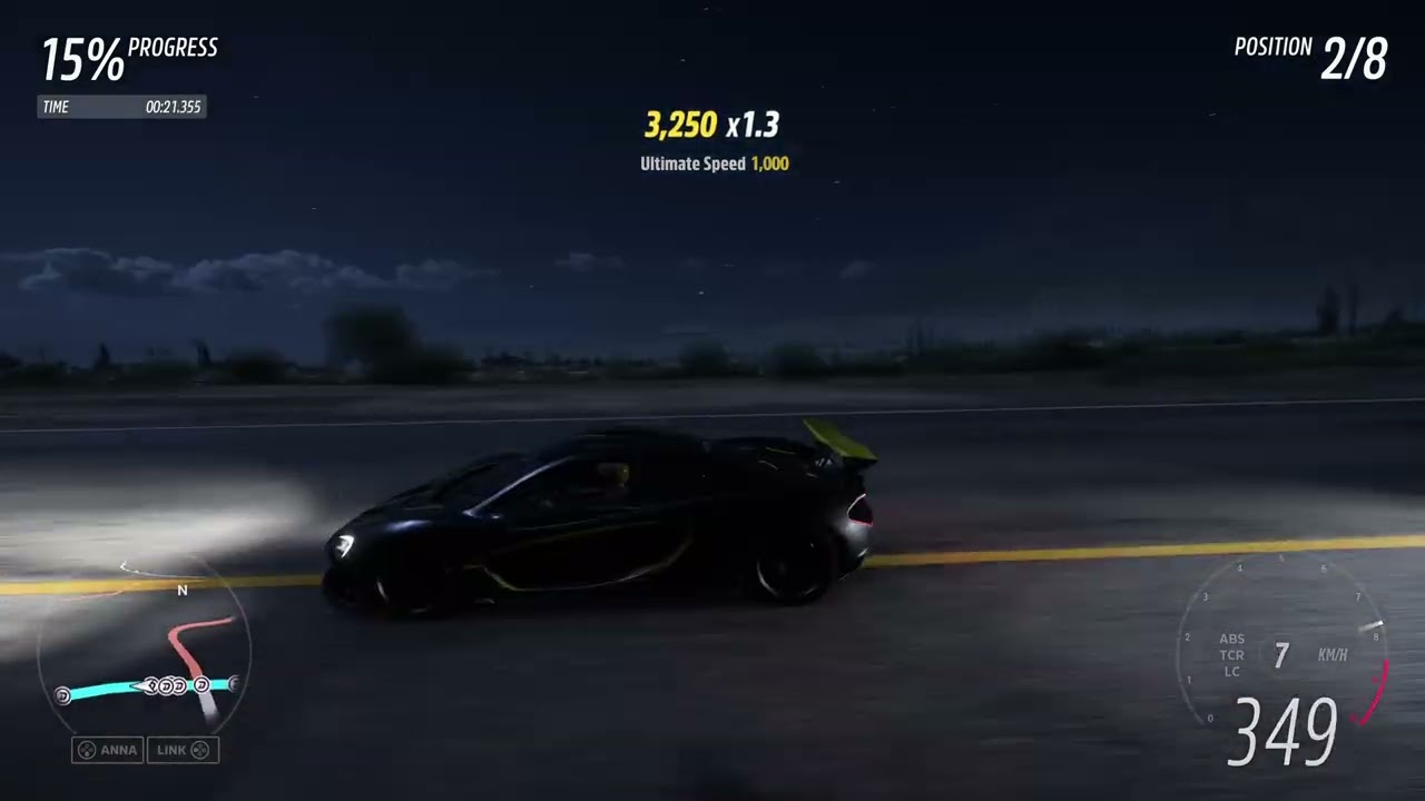 The Crew 2 McLaren P1 Gold Line edition Pro Settings (2013)