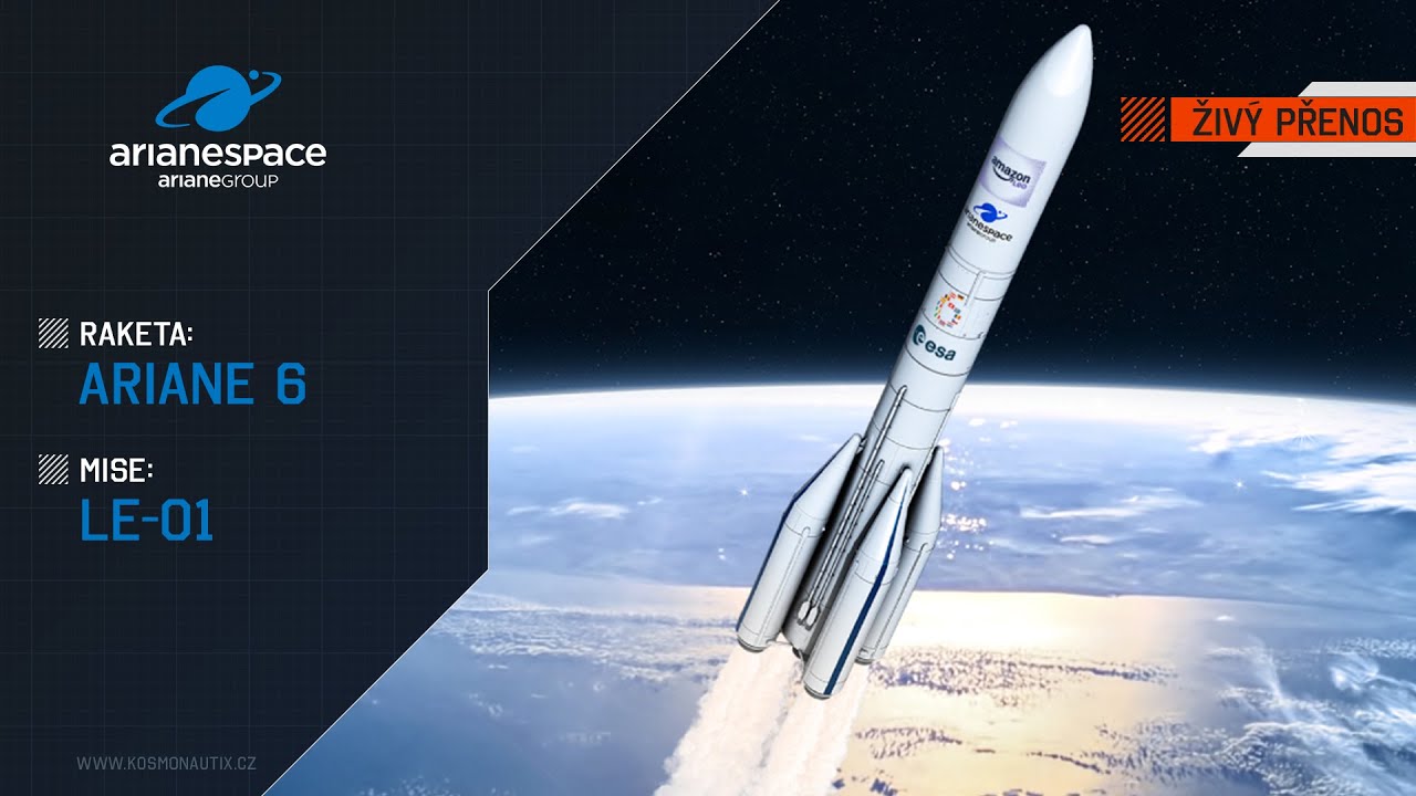 ŽIVĚ: Ariane 6 (LE-1)