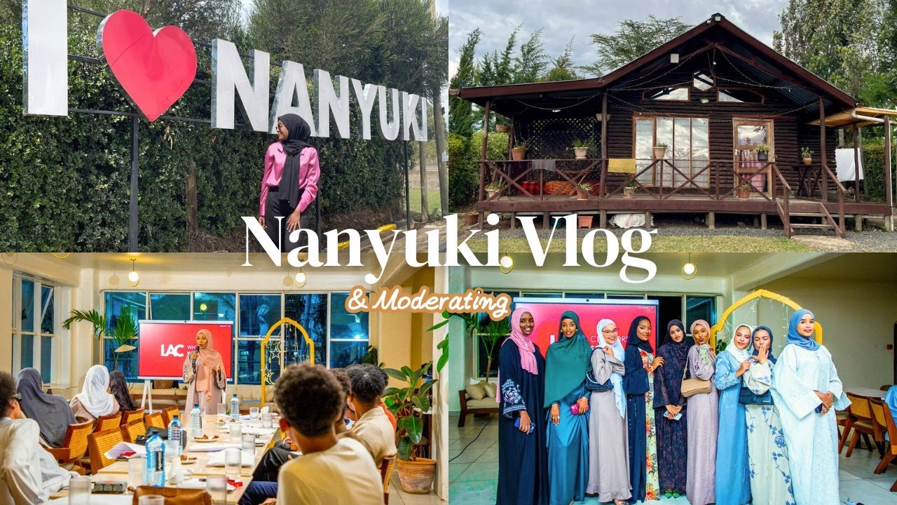 Nanyuki Vlog | Filming a feature and moderating a Muslim Creators Event