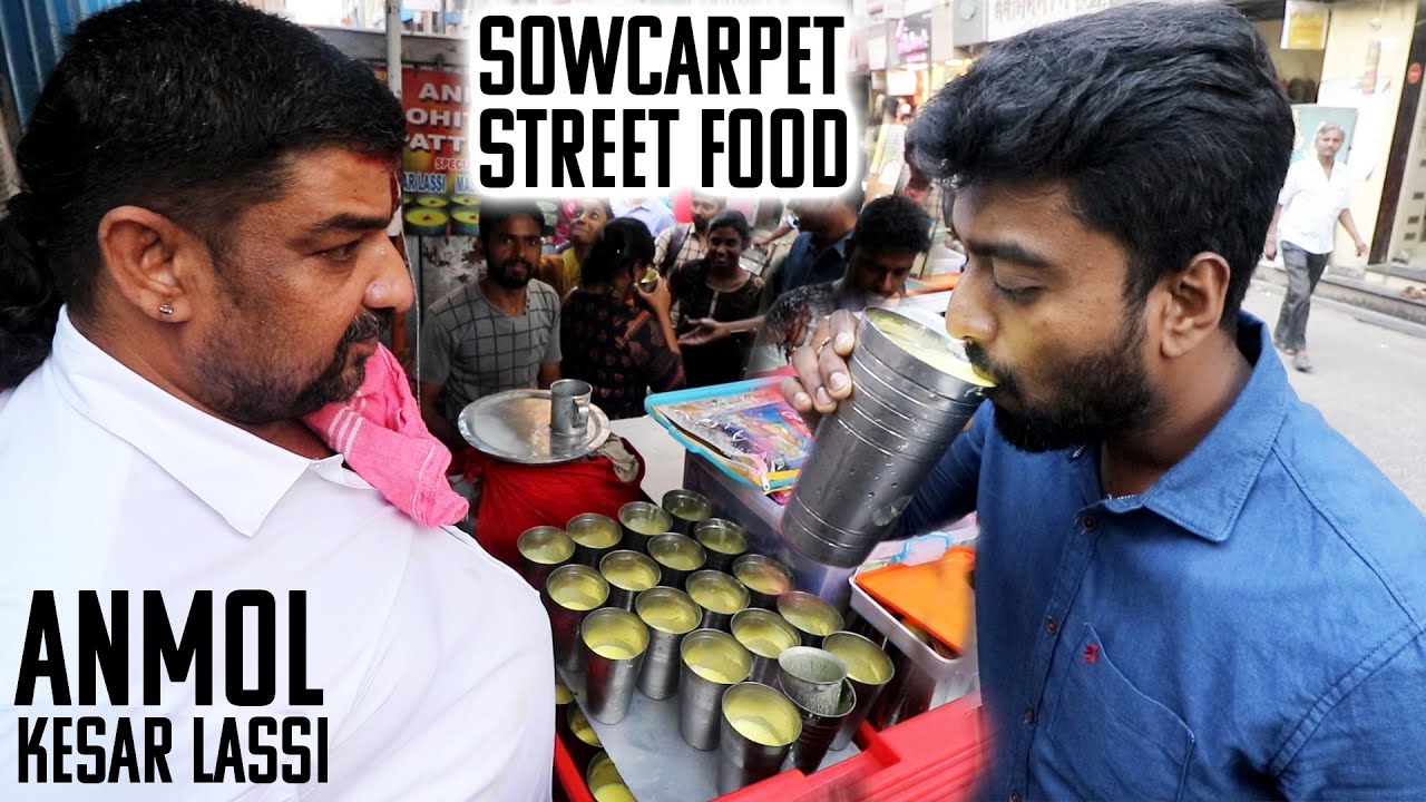 EXPLORING SOWCARPET - HIDDEN Street foods of Chennai Vlog-1