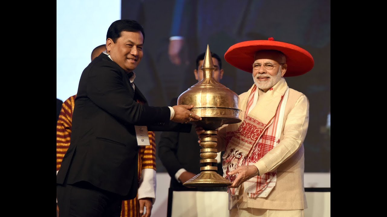 PM Shri Narendra Modi inaugurates Global Investors' Summit in Guwahati, Assam
