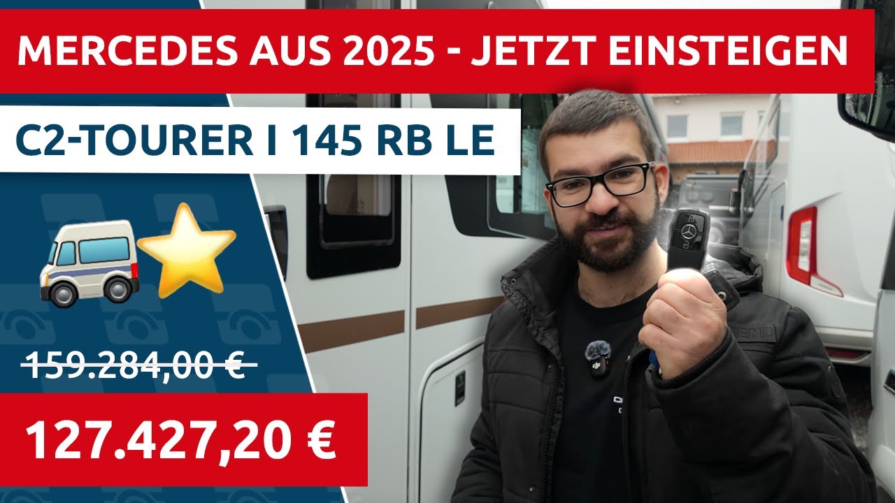 Carthago C2 Tourer I 145 RB LE (215) entdecken🚐 Wohnmobil mit exklusivem Preisvorteil 💰