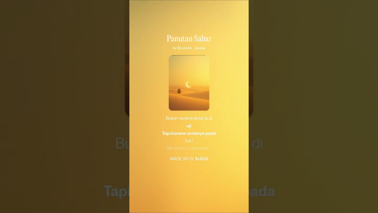 Panutan Sabar
