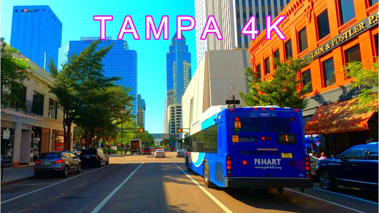 Tampa Drive, Florida USA 4K-UHD