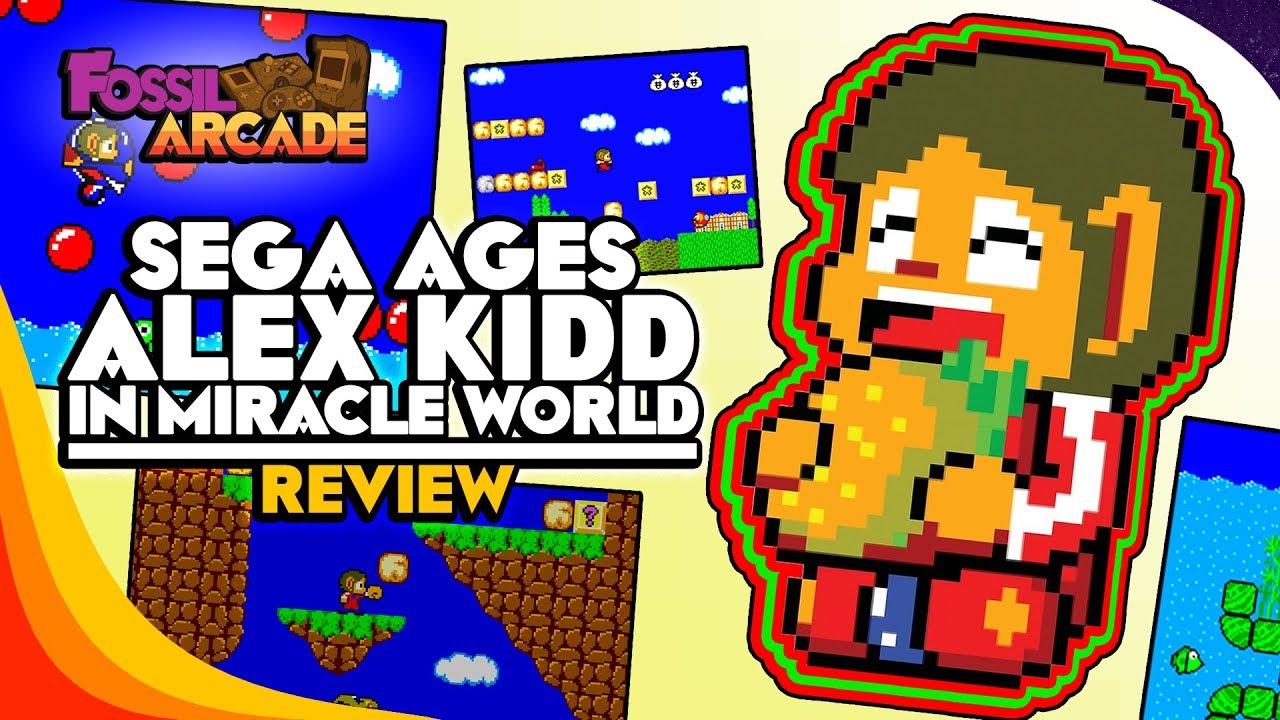 SEGA AGES Alex Kidd in Miracle World Review - Fossil Arcade
