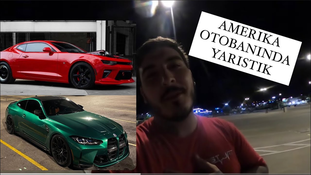 Amerika'da roll gecesine gittim. M4 vs Camaro - M4 vs 911 Turbo