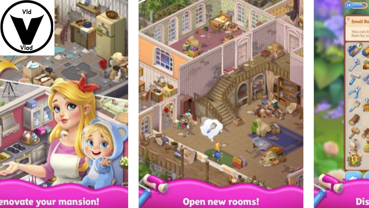 Merge Matters - House Design Gameplay Android/iOS