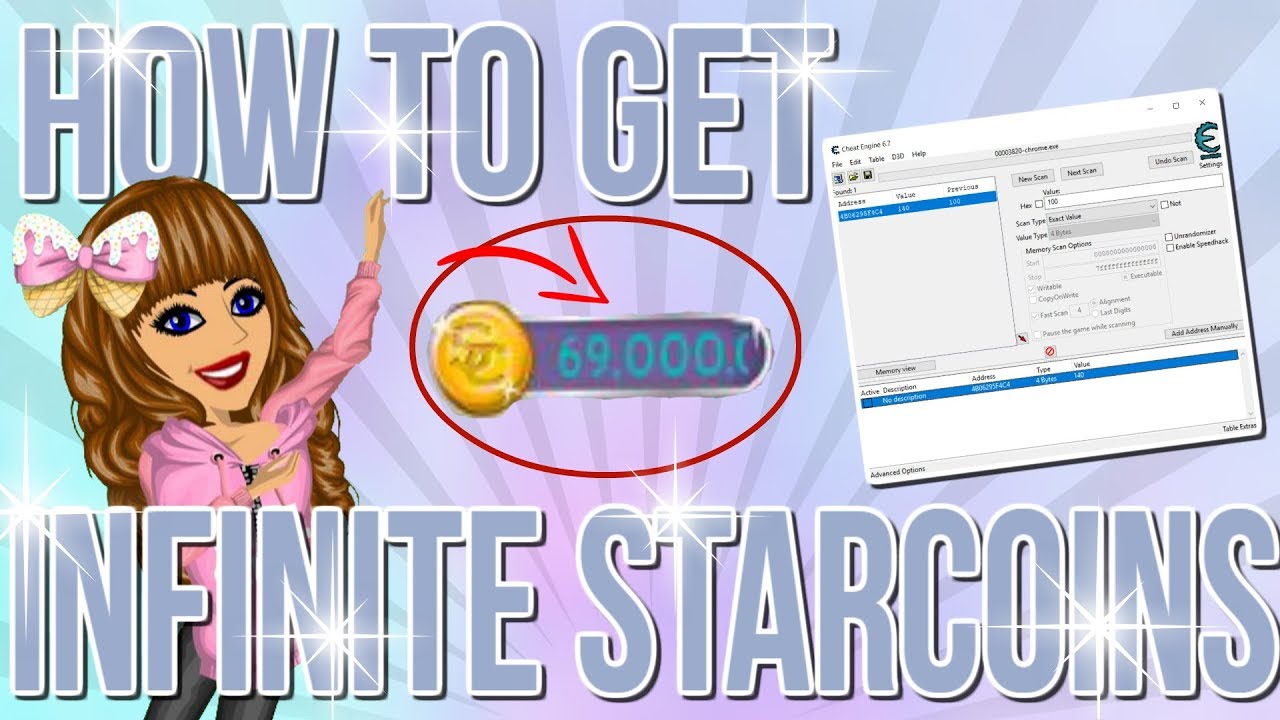 HOW TO GET INFINITE STARCOINS WITH CHEAT ENGINE *2018, NOT PATCHED YAY*
