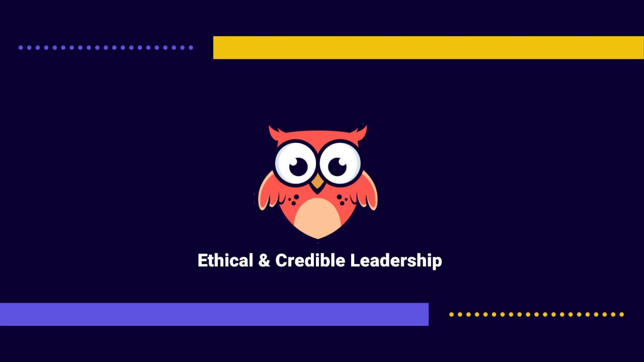 Ethical & Credible Leadership - about VTR's Online Course