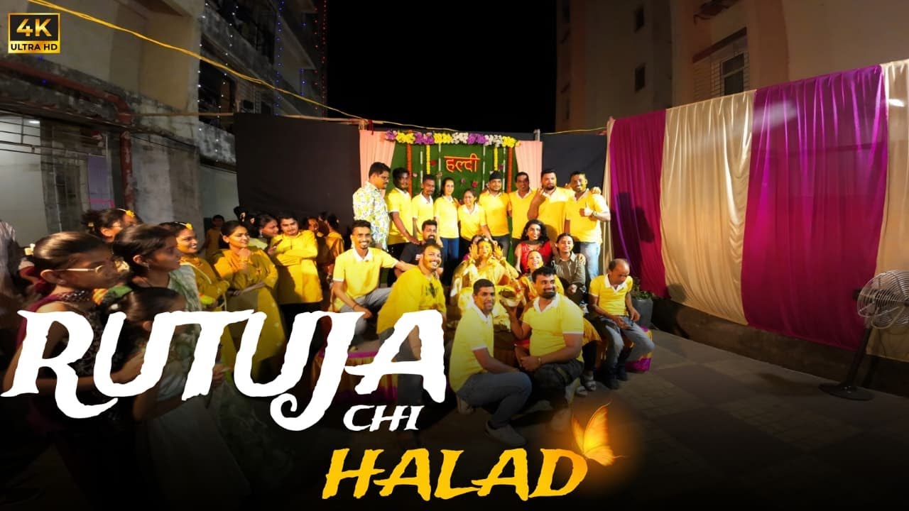 Haldi Show with Fun || Vlog No 25 || [4K 60p] ||