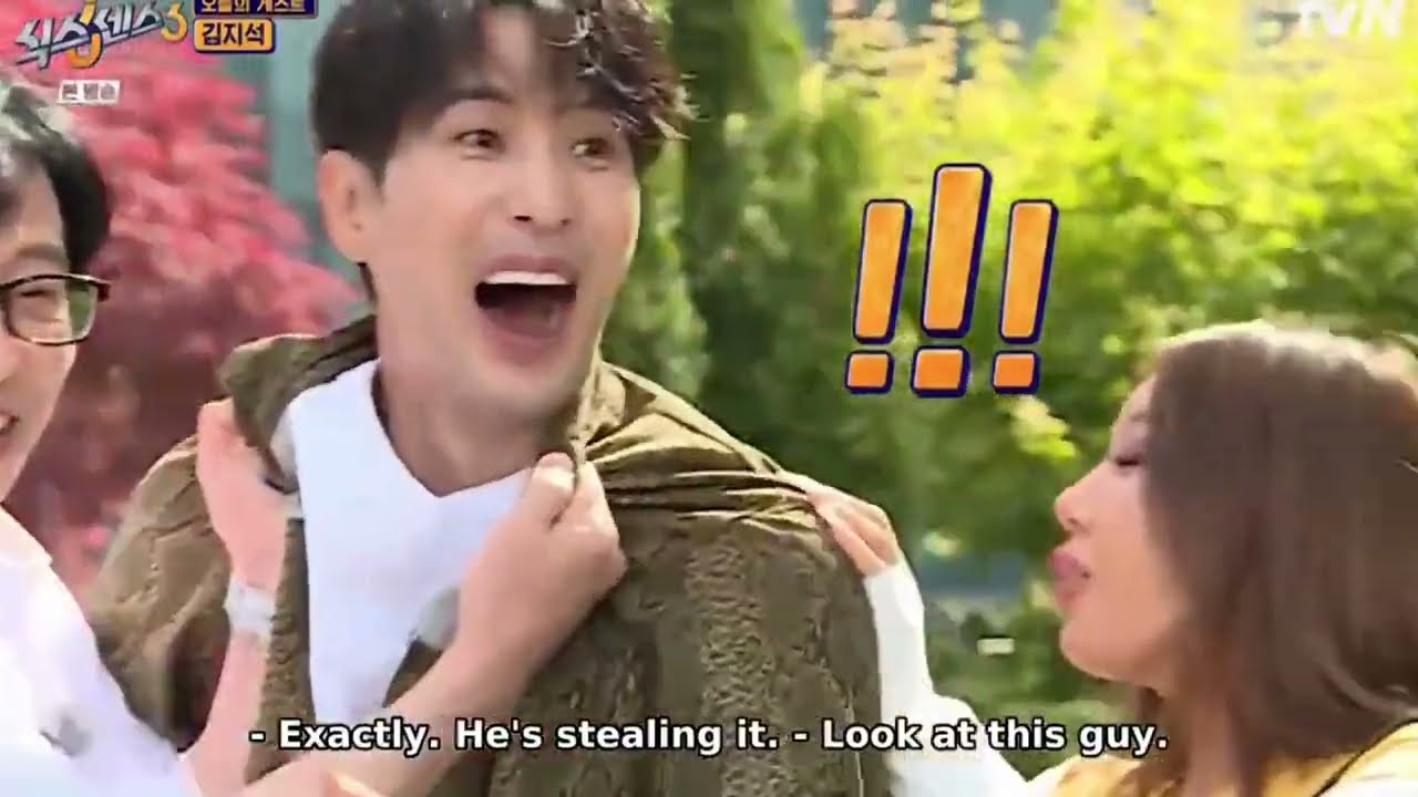 Jessi Ji Suk interaction sixth sense ss3 ep12 😊🤭