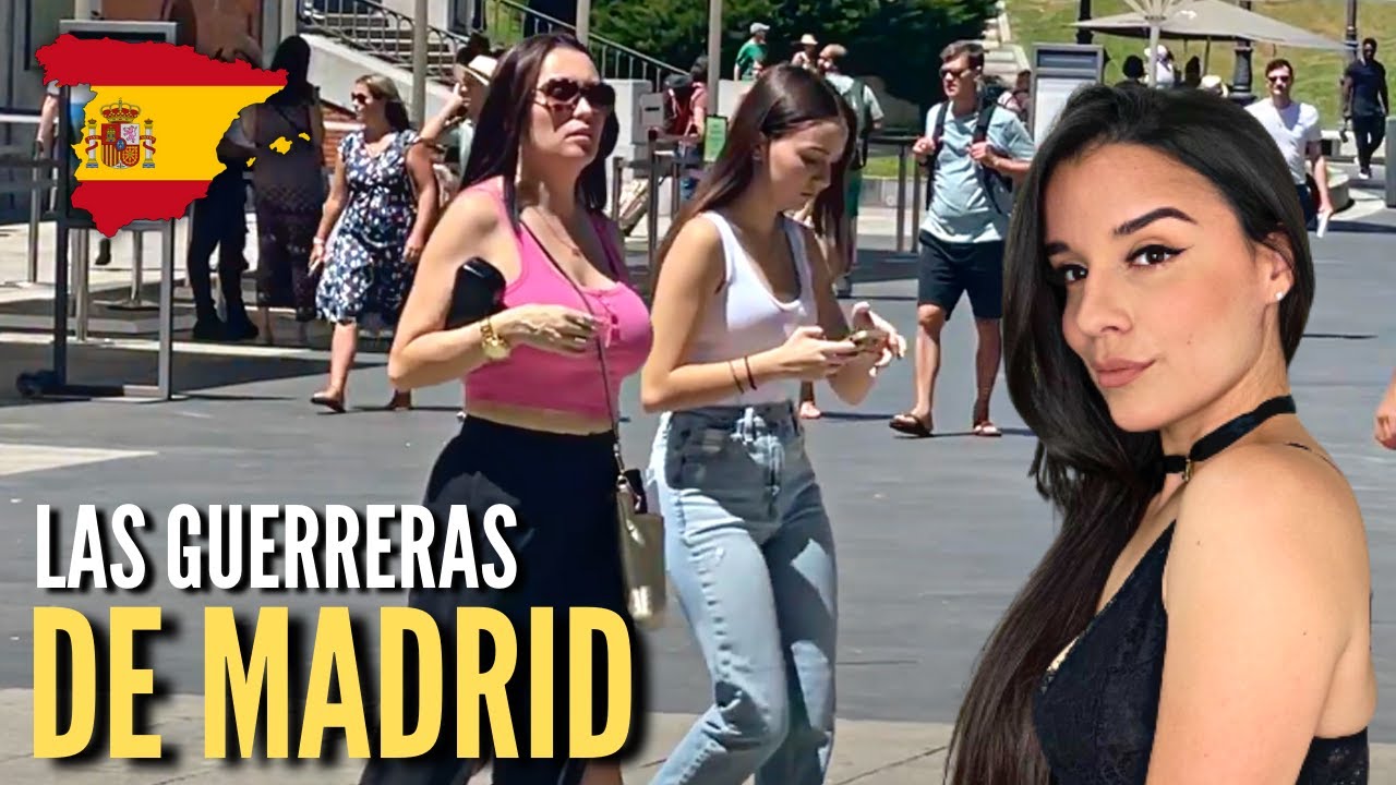 ASI SON LAS MUJERES ESPA&Ntilde;OLAS 🇪🇸 en Madrid l La Vida de M