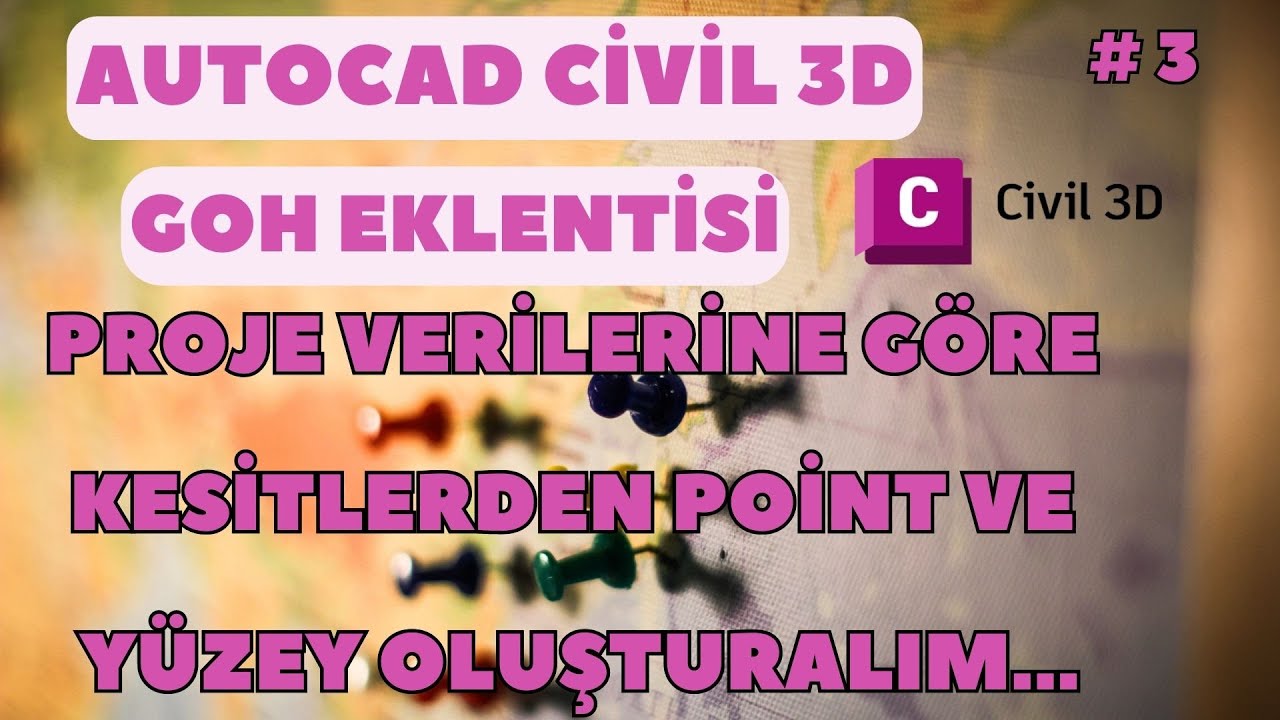 AUTOCAD CİVİL3D-EKLENTİ-PLUGİN ! |  ENKESİTLERDEN POİNT(NOKTA)&KIRMIZI KOT YÜZEYİ OLUŞTURMAK
