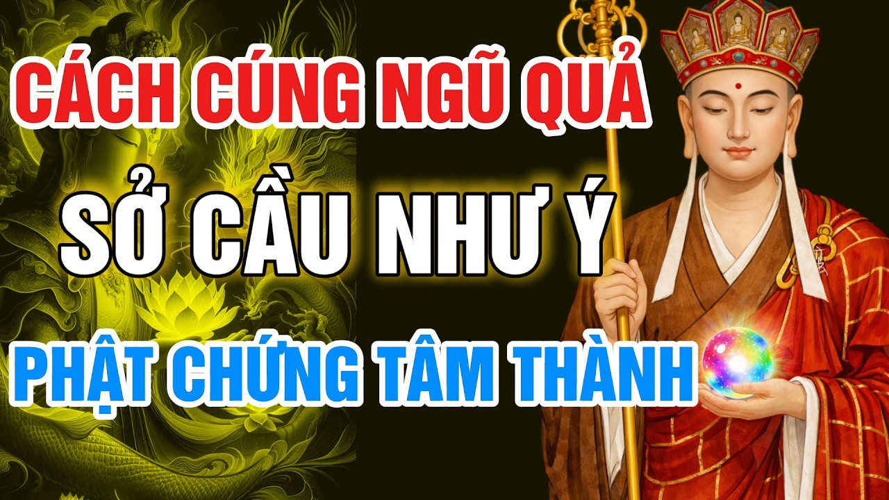 Mâm Ngũ Quả Ngày Tết: Cúng Thế Nào Mới Sở Cầu Như Ý & Phật Minh Chứng.