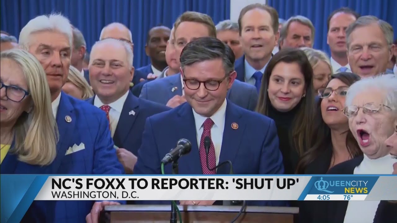 Rep. Virginia Foxx (R-N.C.) tells reporter to 'shut up'