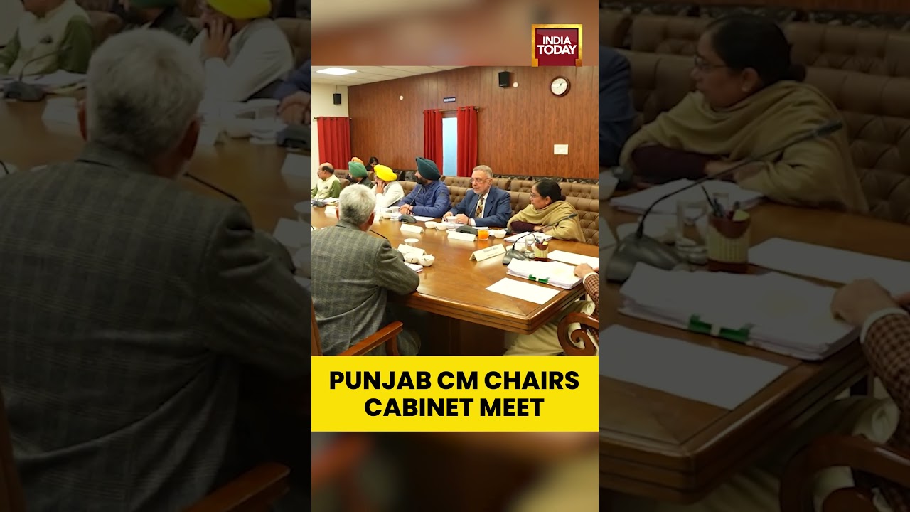 Punjab CM Chairs Key Cabinet Meet | Big Decisions Expected