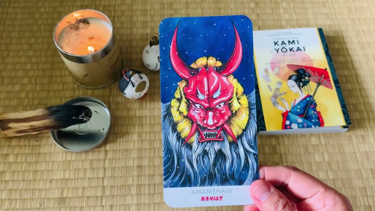 Kami et Yokai oracle unbox, silent flip through, reading sample
