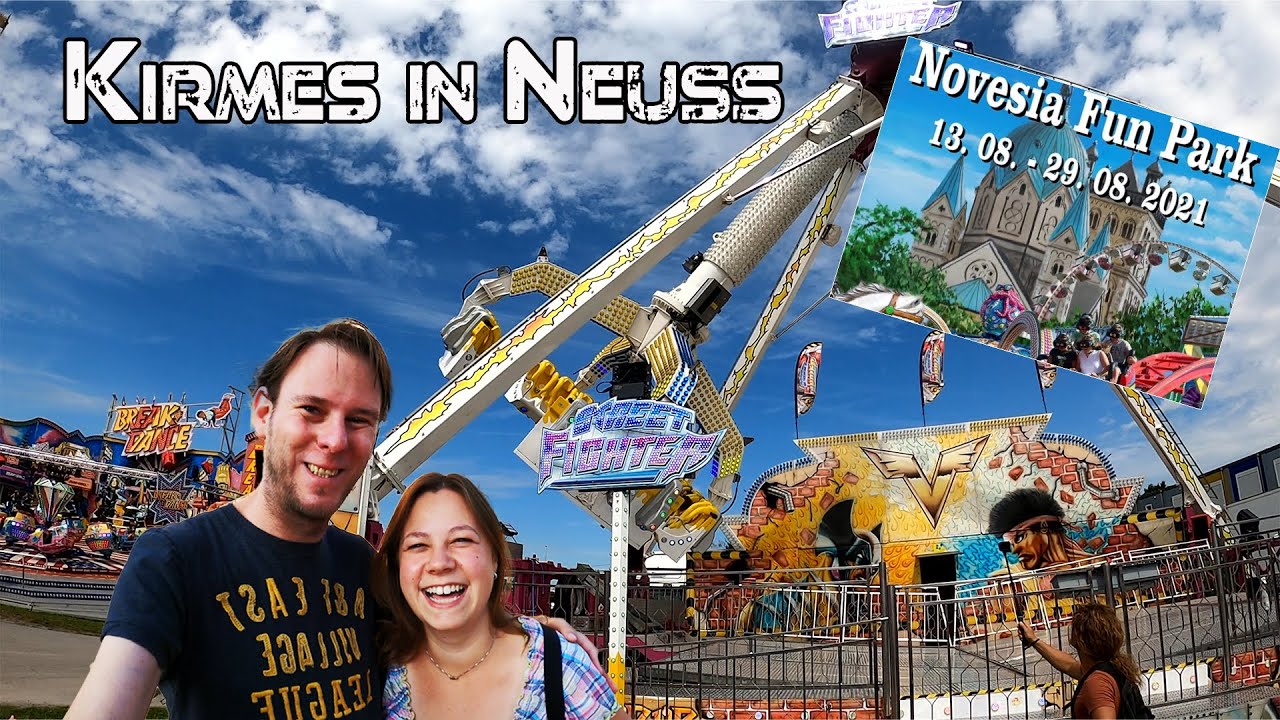 Der GR&Ouml;&szlig;TE Popup Freizeitpark in NRW - Novesia Fun Park Neuss 2021 - VLOG
