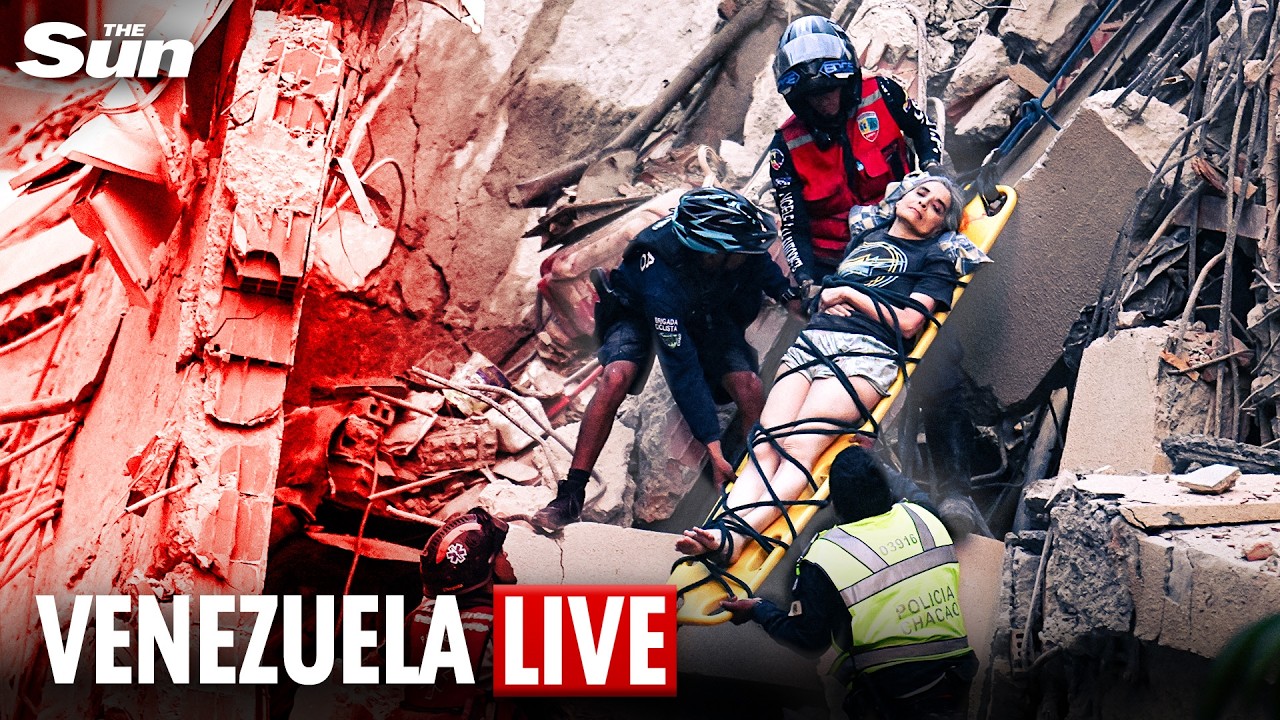 LIVE: Rescue operations underway as twin earthquakes devastate Venezuela