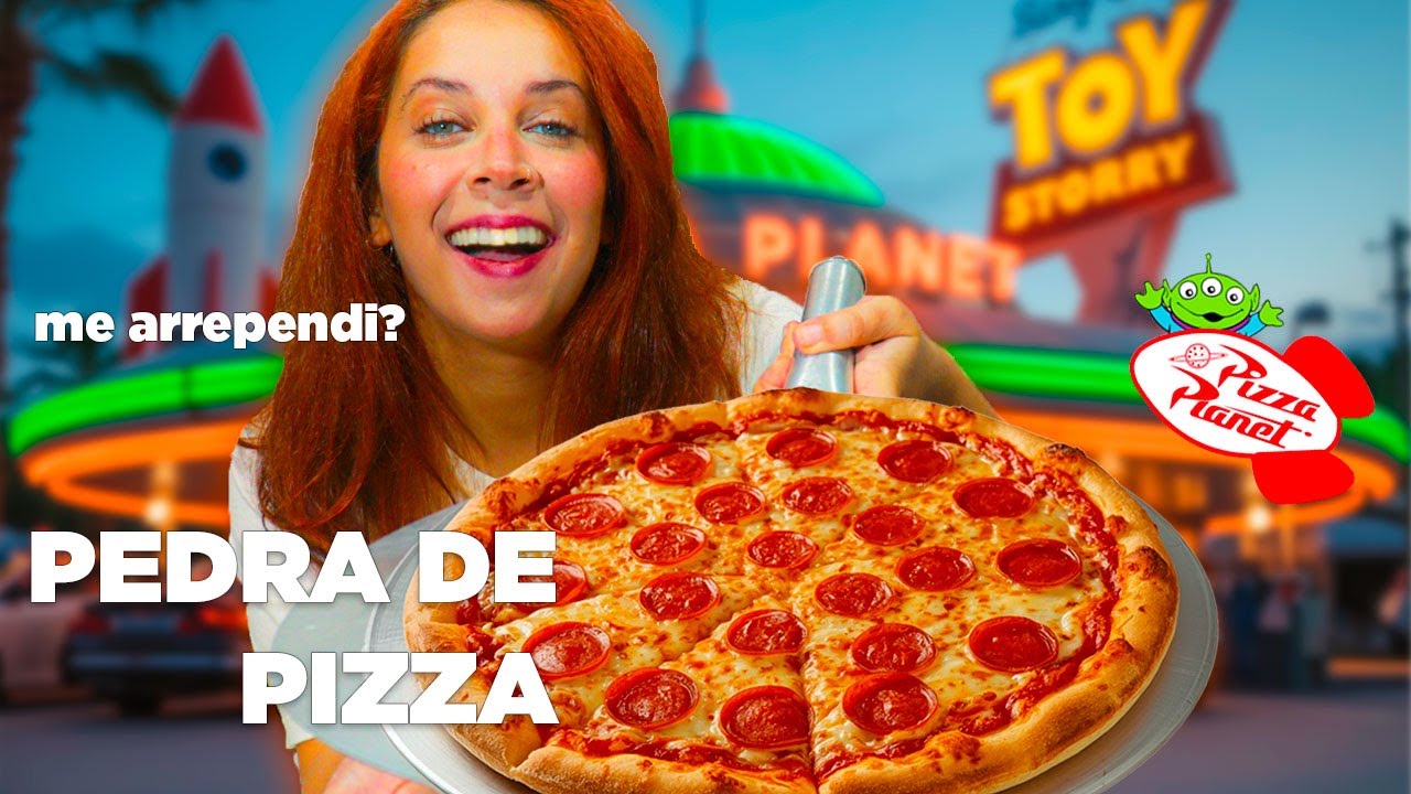 UM ANO DEPOIS DA PEDRA DE PIZZA + PIZZA PLANET