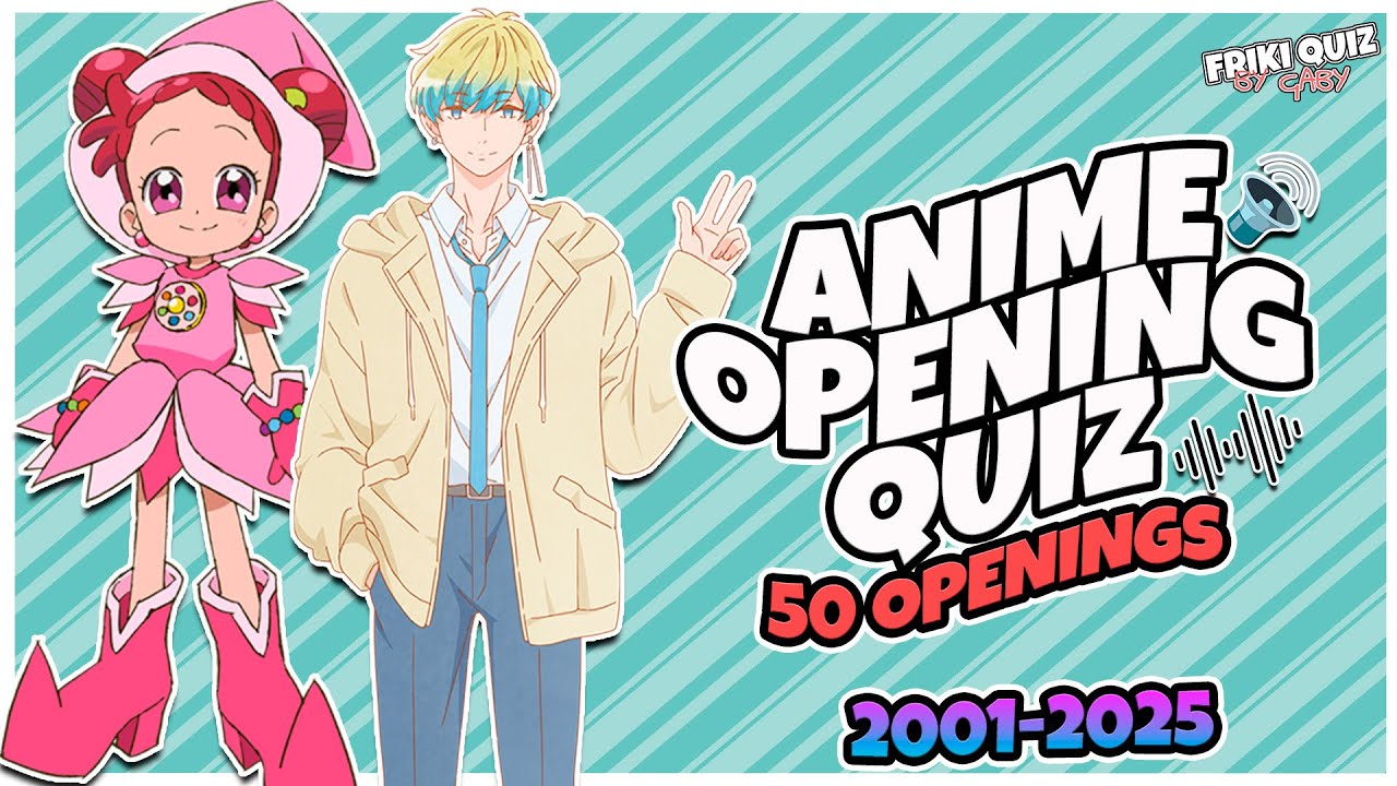 ANIME OPENING QUIZ #14 (2001-2025) | 50 OPENINGS | 2025 ANIME GAME