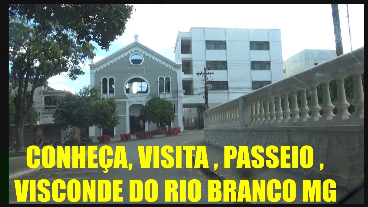 CONHEÇA CIDADE VISCONDE DO RIO BRANCO MG  JULHO 2024 DOMINGO.