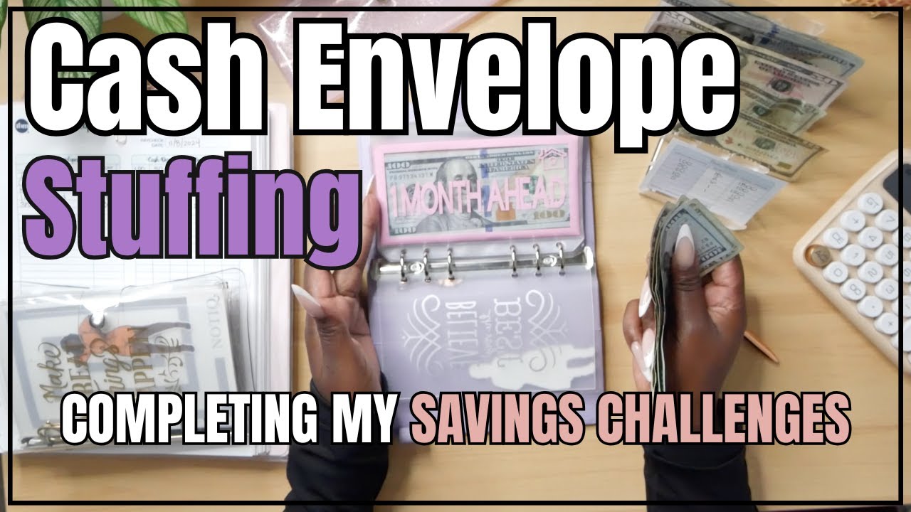 CASH ENVELOPE STUFFING | DAILY ENVELOPES AND SAVINGS