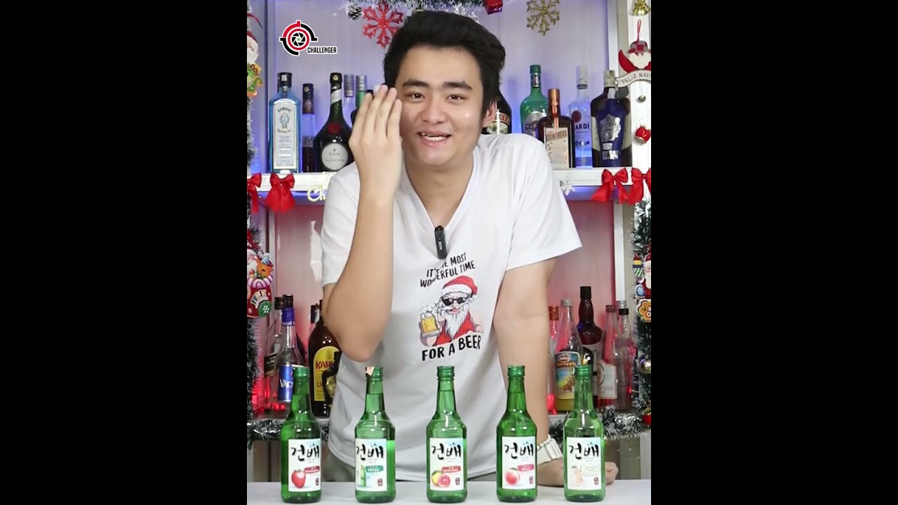Newyear အတွက်ရှယ်  Soju Cocktail &zwnj;4မျိုး