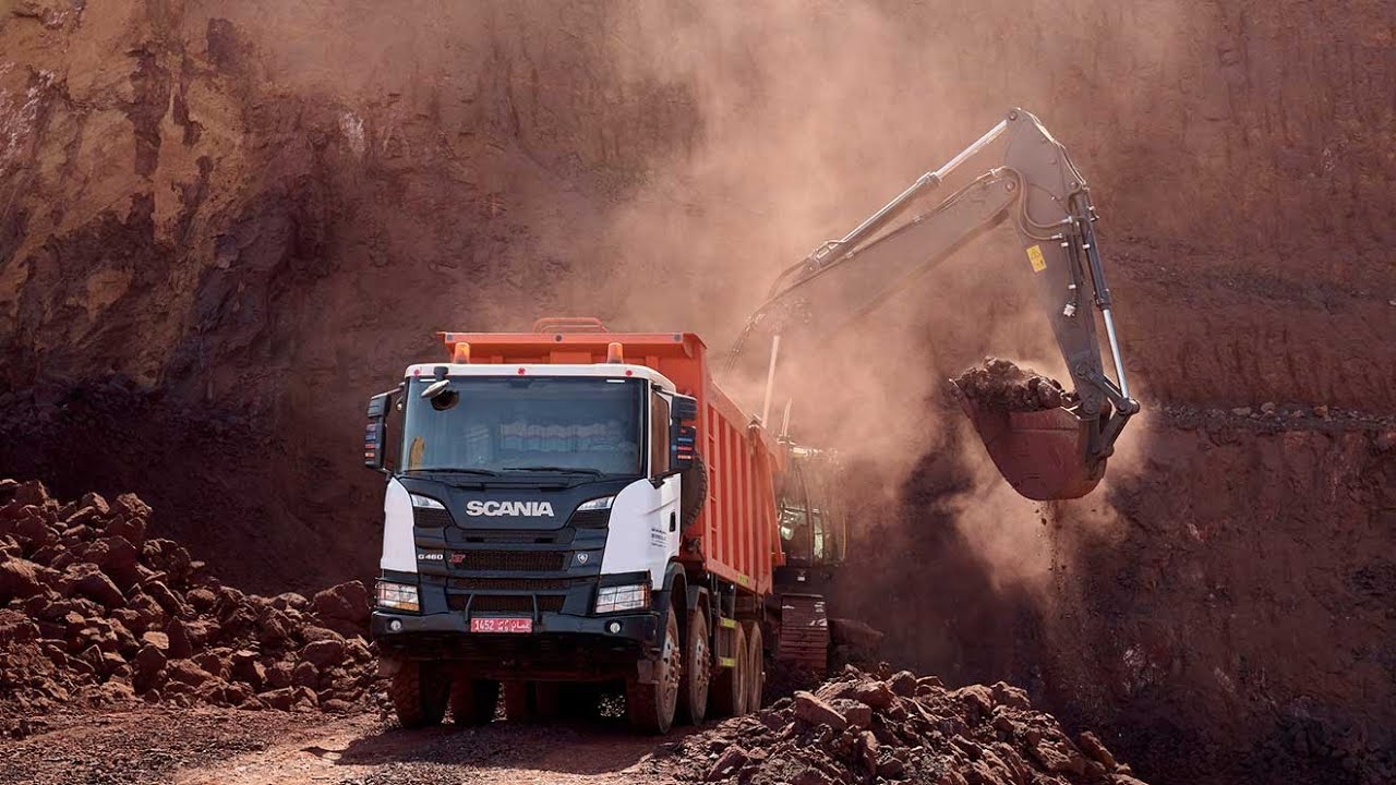 Think bigger with Scania mining