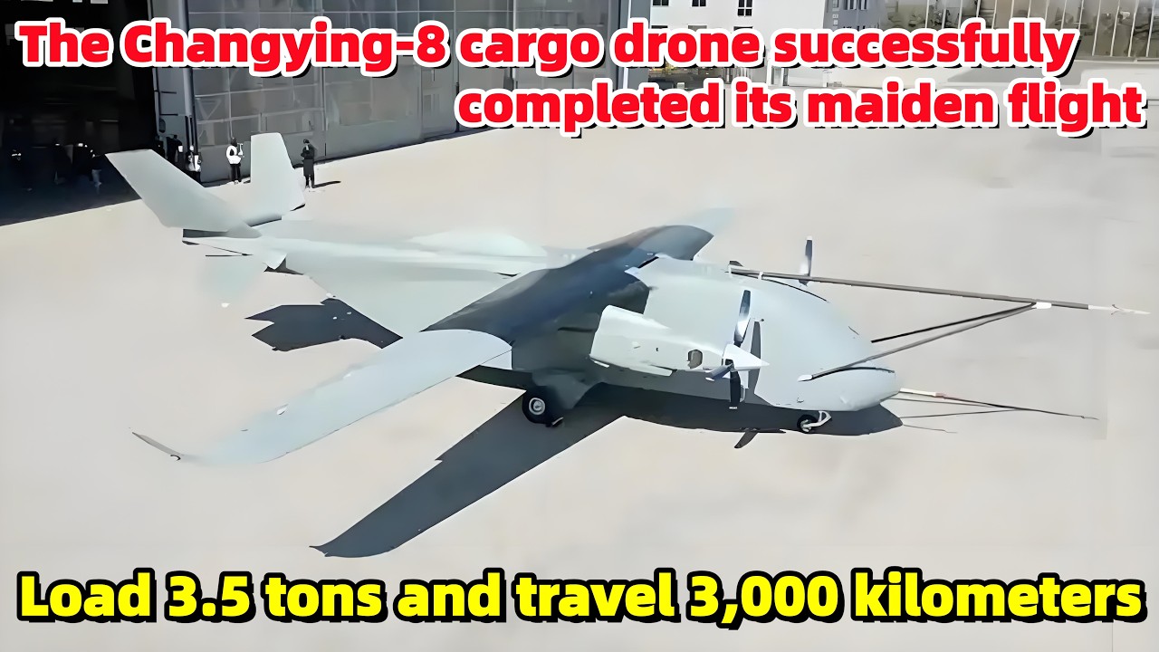 Грузовой беспилотник Changying-8 успешно совершил свой первый полет!